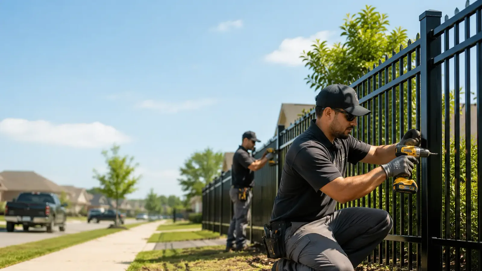 Metal Fence Installation in Friendship, AR